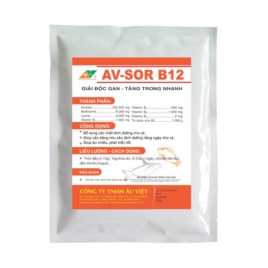 Giải độc gan cho cá - AV - SOR B12